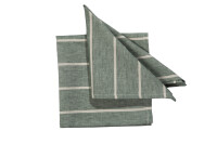 Pichler gewebter Streifen gestreift Serviette 6er Set 40...