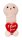 Pl&uuml;sch Penis Herz Mr. Sexy Kuscheltier 60 cm rosa Junggesellenabschied Geschenk