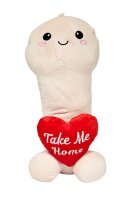 Plüsch Penis Herz Mr. Sexy Kuscheltier 60 cm beige...