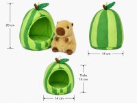 Capybara Plüschtier Kuscheltier 18cm im...