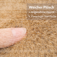 Capybara Plüschtier Kuscheltier 18cm im Früchte-Versteck braun Wassermelone