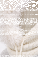 Kapuzenschal Damen & Herren mit Kunstfell Warmer Kapuzenkragen mit Bindeband Weich gef&uuml;ttert,winddicht &ndash; Winter Schal mit Kapuze Beige