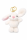 Plüsch Hase Schlüsselanhänger 13 cm – Weicher Mini Kuschelhase mit Metallring – Taschenanhänger & Rucksack-Accessoire – Geschenkidee für Kinder & Erwachsene