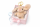 Plüsch Hase Schlüsselanhänger 13 cm – Weicher Mini Kuschelhase mit Metallring – Taschenanhänger & Rucksack-Accessoire – Geschenkidee für Kinder & Erwachsene