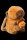 Capybara Rucksack 2in1 Plüsch Kinder Kindergarten Tasche mit Schlüsselanhänger zufälliges Motiv Burger oder Pommes Geschenkidee
