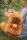 Capybara Rucksack 2in1 Plüsch Kinder Kindergarten Tasche mit Schlüsselanhänger zufälliges Motiv Burger oder Pommes Geschenkidee