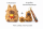 Capybara Rucksack 2in1 Plüsch Kinder Kindergarten Tasche mit Schlüsselanhänger zufälliges Motiv Burger oder Pommes Geschenkidee