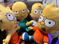 The Simpsons Plüschtier 39 cm – Bart – Weiches Kuscheltier für Kinder, Fans & Sammler, Stofftier zum Kuscheln – 1 Stück