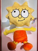 The Simpsons Plüschtier 39 cm – Lisa– Weiches Kuscheltier für Kinder, Fans & Sammler, Stofftier zum Kuscheln – 1 Stück