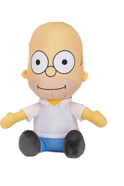 The Simpsons Plüschtier 55 cm – Homer– Weiches Kuscheltier für Kinder, Fans & Sammler, Stofftier zum Kuscheln – 1 Stück