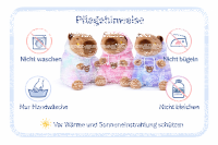 Capybara Kuscheltier 25 cm pink – Plüsch Tierfigur mit buntem Hoodie, Weiches Stofftier für Kinder, Geschenkidee & Deko, 1 Stück