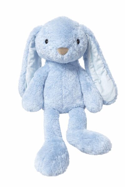 Kuscheltier Hase XXL 70 cm Plüschtier mit langen Ohren weich Babyblau Pastell Stofftier zum Spielen Schlafen Dekoration Geschenk für Kinder