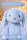 Kuscheltier Hase XXL 70 cm Plüschtier mit langen Ohren weich Babyblau Pastell Stofftier zum Spielen Schlafen Dekoration Geschenk für Kinder