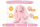 Kuscheltier Hase XXL 70 cm Plüschtier mit langen Ohren weich rosa Pastell Stofftier zum Spielen Schlafen Dekoration Geschenk für Kinder