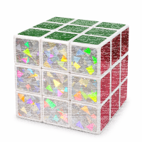 Cubic Zauberwürfel 3x3 Puzzle Würfel 6 cm Speed...