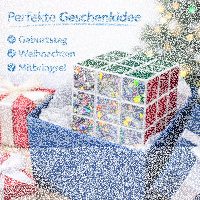 Cubic Zauberwürfel 3x3 Puzzle Würfel 6 cm Speed Cube – Geduldsspiel Denkspiel Speedcube Magic Cube Gehirntraining für Kinder und Erwachsene
