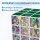 Cubic Zauberwürfel 3x3 Puzzle Würfel 6 cm Speed Cube – Geduldsspiel Denkspiel Speedcube Magic Cube Gehirntraining für Kinder und Erwachsene