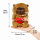 Capybara Kuscheltier 20 cm mit Herz – Weiches Capybara Plüschtier mit Love Herz – Süße Tierfigur Stofftier Geschenk für Kinder Mädchen Jungen