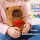 Capybara Kuscheltier 20 cm mit Herz – Weiches Capybara Plüschtier mit Love Herz – Süße Tierfigur Stofftier Geschenk für Kinder Mädchen Jungen