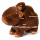 Capybara Kuscheltier mit Baby 26 cm – Plüschtier Capybara Stofftier weich – Tierfigur mit Baby auf dem Rücken – zufällige Farbvariante – Geschenkidee für Kinder