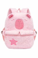 Capybara Plüsch Rucksack Kinder Rosa Pink –...