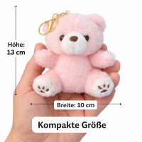 Plüsch Bär Schlüsselanhänger 13 cm...