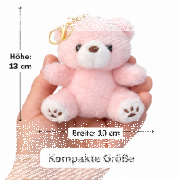 Pl&uuml;sch B&auml;r Schl&uuml;sselanh&auml;nger 13 cm...