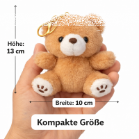 Pl&uuml;sch B&auml;r Schl&uuml;sselanh&auml;nger 13 cm...
