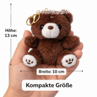 Pl&uuml;sch B&auml;r Schl&uuml;sselanh&auml;nger 13 cm...