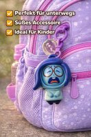 Disney Alles steht Kopf Anh&auml;nger Kummer 8 cm mit 3 Gesichtern Clip