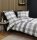 Janine Mako-Satin Bettwäsche 200X200 Moments silber grau
