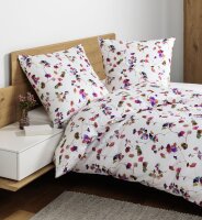 Janine Mako-Satin Bettwäsche 155x220 Modern Art S...