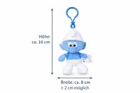 Schl&uuml;mpfe Blindpack Pl&uuml;sch Anh&auml;nger Bagclip 16 cm &Uuml;berraschung