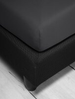Irisette Lyocell-Stretch Spannbetttuch Erba 0030 1 x Spannbetttuch mit Rundumgummi für Matratzen von 180-200 x 200-220 cm grün