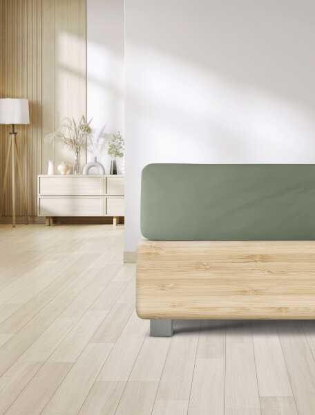 Irisette Lyocell-Stretch Spannbetttuch Erba 0030 1 x Spannbetttuch mit Rundumgummi für Matratzen von 180-200 x 200-220 cm gelb