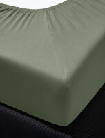 Irisette Lyocell-Stretch Spannbetttuch Erba 0030 1 x Spannbetttuch mit Rundumgummi für Matratzen von 180-200 x 200-220 cm gelb