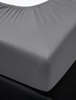 Irisette Premium Stretch Spannbetttuch Porto 0020 1 x Spannbetttuch mit Rundumgummi für Matratzen von 180-200 x 200-220 cm orange