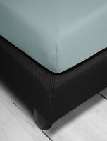 Irisette Premium Stretch Spannbetttuch Porto 0020 1 x Spannbetttuch mit Rundumgummi für Matratzen von 180-200 x 200-220 cm orange