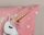 Pure Bettwäsche 135x200 + 1 x 80x80 cm Mikrofaser Sparkles Einhorn rosa