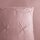 Pure Bettwäsche 155x220 + 1 x 80x80 cm Mikrofaser Elegance luxuriöse Abnäherfalten rosa