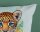Good Morning Bettwäsche 135x200 + 1 x 80x80 cm Renforcé Lodewijk Boho Tiger grün