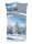 Good Morning Bettwäsche 135x200 + 1 x 80x80 cm Flanell Albert Schnee / Winterlandschaft blau