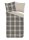 Good Morning Bettwäsche 155x220 + 1 x 80x80 cm Flanell Cambridge  braun