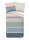 Good Morning Bettw&auml;sche 155x220 + 1 x 80x80 cm Renforc&eacute; Vida Streifen bunt