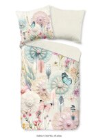 HIP Bettw&auml;sche 155x220 + 1 x 80x80 cm Mako Satin...