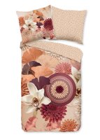 HIP Bettwäsche 155x220 + 1 x 80x80 cm Mako Satin...