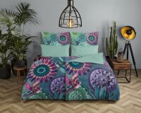 HIP Bettwäsche 155x220 + 1 x 80x80 cm Mako Satin...