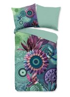 HIP Bettw&auml;sche 200x200 + 2 x 80x80 cm Mako Satin...