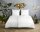 Descanso Bettw&auml;sche 200x200 + 2 x 80x80 cm Mako Satin Hotel Sevilla ruhiger Satin-Streifen wei&szlig;
