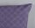 HIP Kissenbezug 40x80 cm Mako Satin Abhay grafischer Druck lila